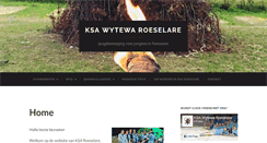 Desktop Screenshot of ksa-roeselare.be
